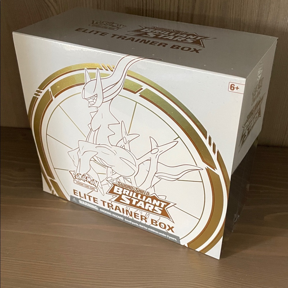 Sword and Shield Brilliant Stars Elite Trainer Box Factory Sealed!